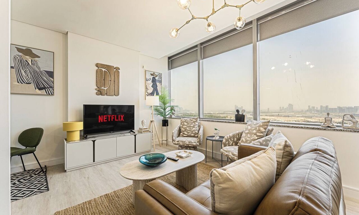 Trade Center Apartment | Amazing DIFC Studio, 9 Min to Burj Khalifa
