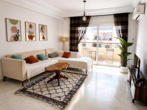 Cite Les Palmeraies Apartment | Bel appartement lumineux et confortable proche aéroport