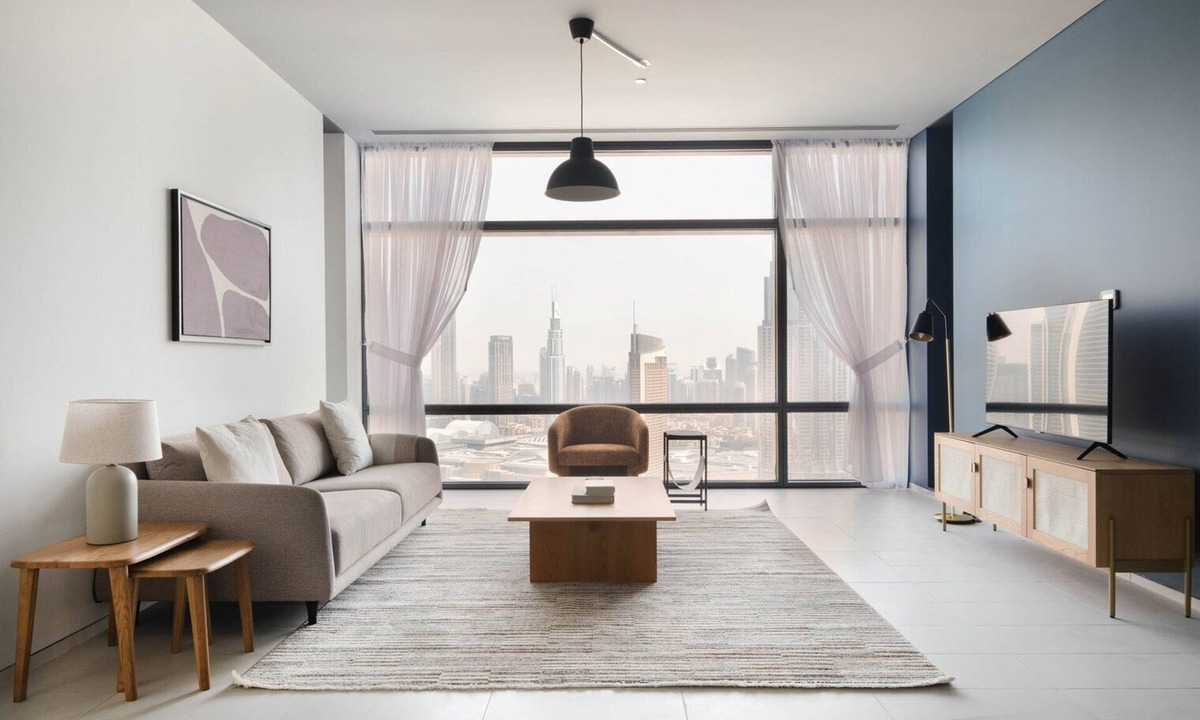 DIFC Apartment | Blueground | DIFC, pool, nr Burj Khalifa