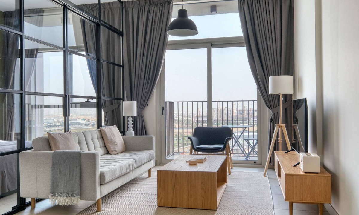 Dubai Apartment | Blueground | Dubai Hills Estate, pool, nr park