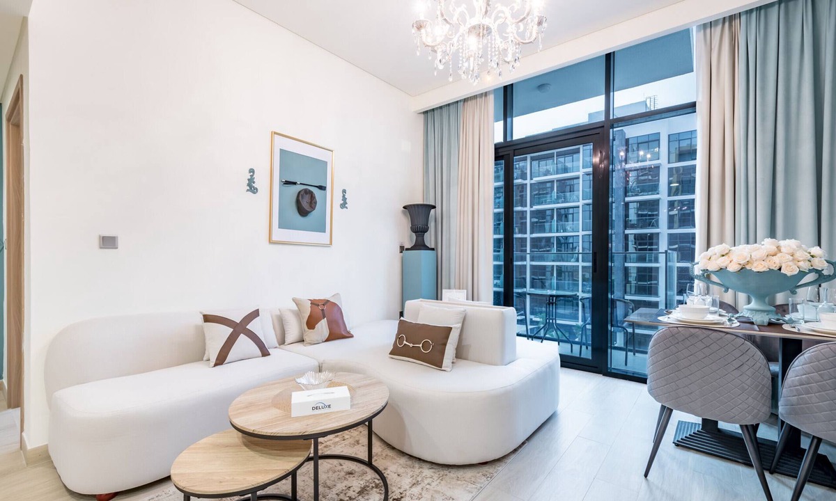 Nad Al Sheba Apartment | Charming 1BR Apartment in Azizi Riviera 30, Al Merkadh by Deluxe Holiday Homes