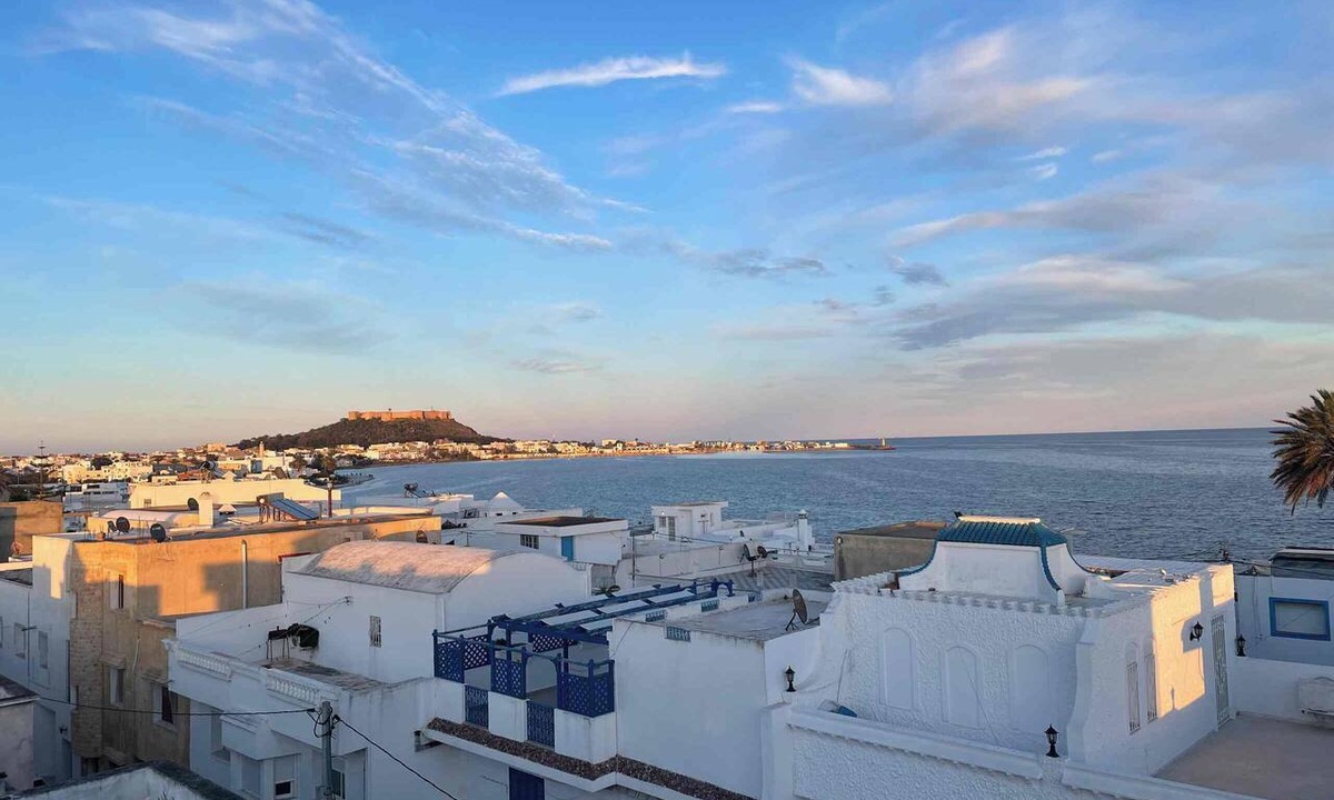 Kelibia Apartment | Dar Bhar – Elegant Mediterranean Apartment Overlooking the Sea