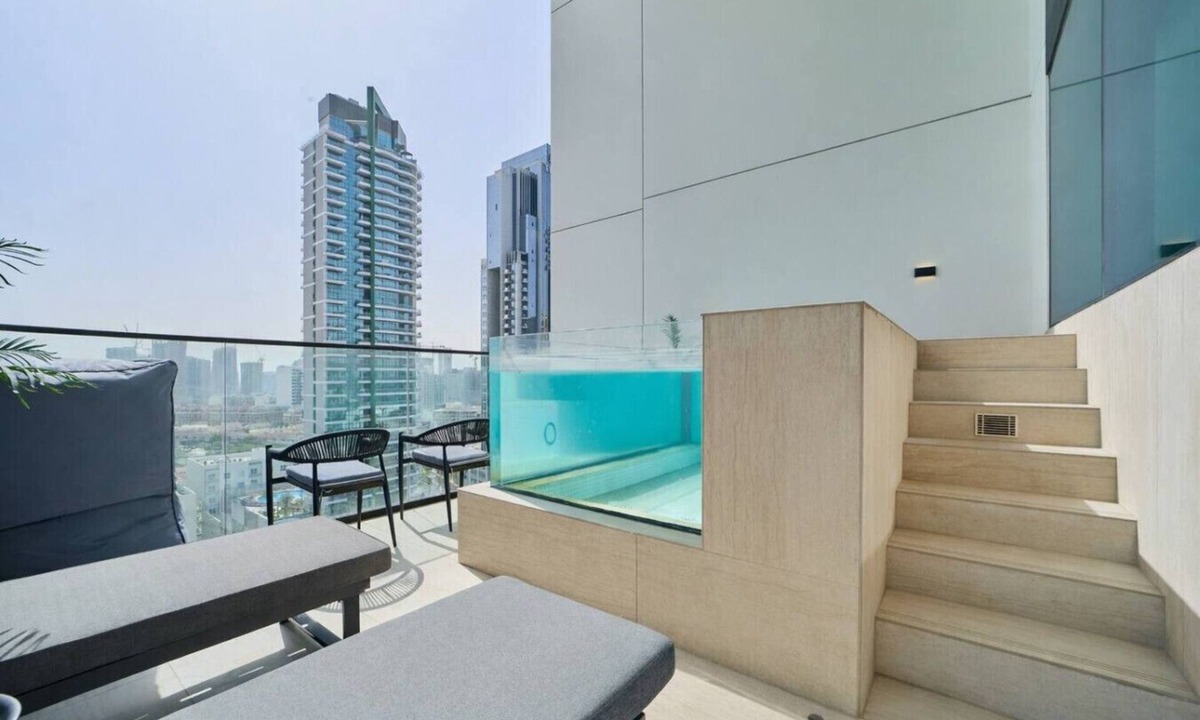 Jumeirah Village Circle Apartment | Elegant 2BR Apartment with Private Pool in JVC