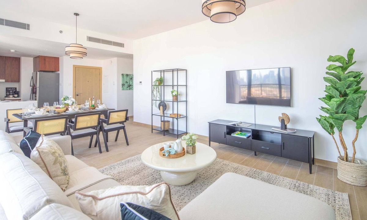 Dubai Apartment | Elegant 2BR in La Mer Facing the Dubai Skyline!