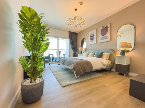 Al Sufouh 2 Apartment | Elite Residence - Modern 1BR Apartment with Full Sea View