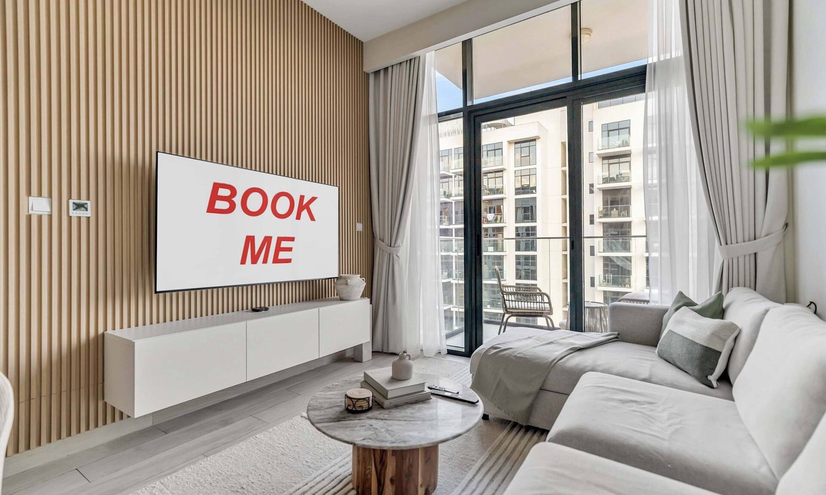 Nad Al Sheba Apartment | Free housekeeping visits during your stay - StayShort - Sleeps 4 Modern 1BR at Azizi Riviera 47