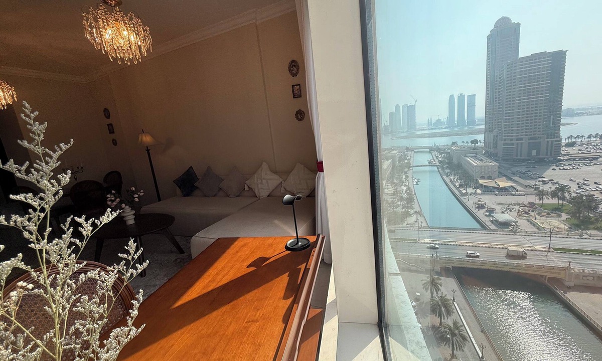 Al Majaz Apartment | Full Sea view SemiParisian Style in a vibrant area