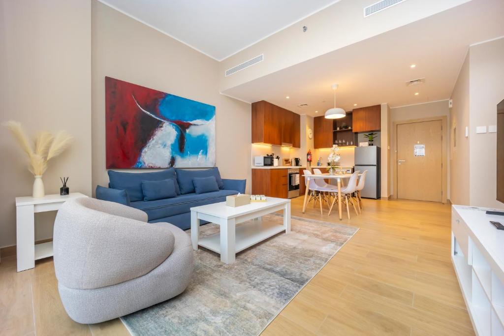 Dubai Apartment | Günstige Unterkunft mit Hafenblick in Port de La Mer