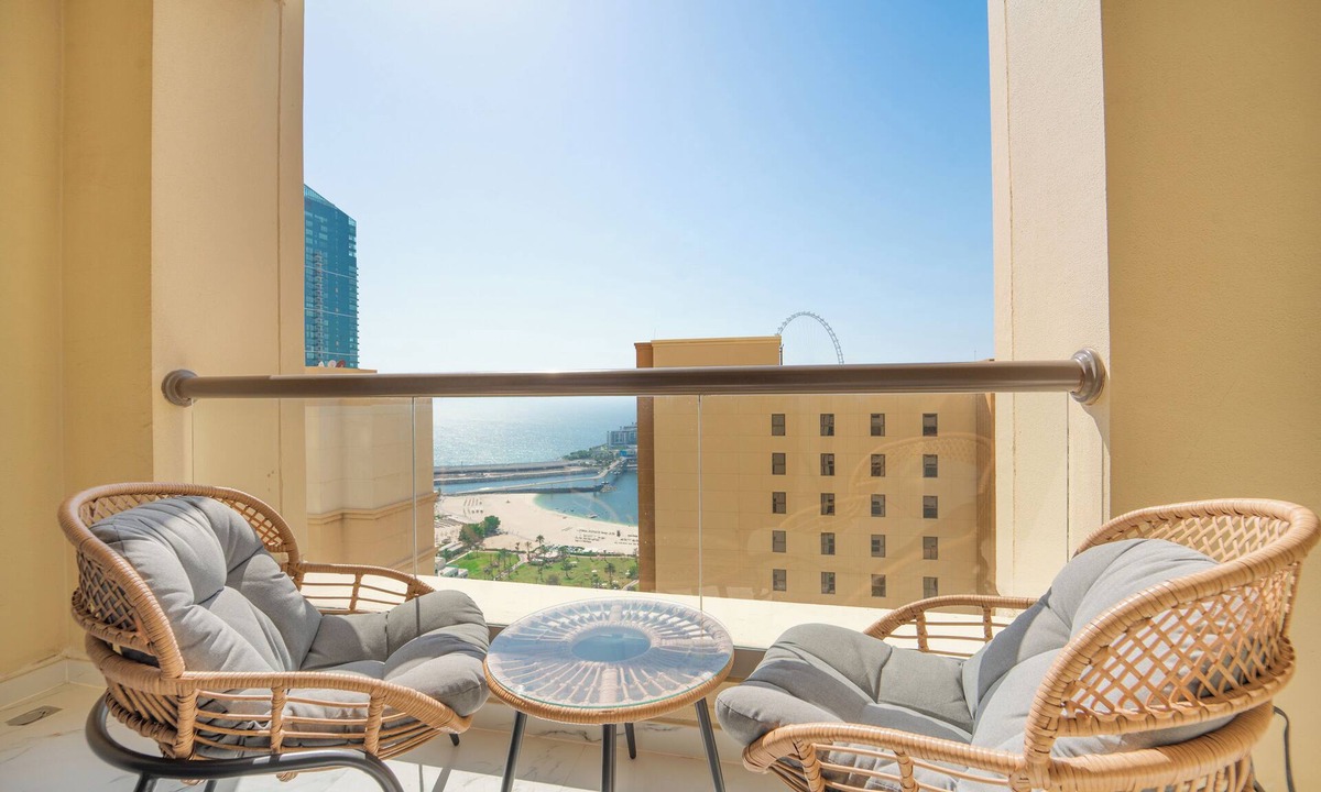 Jumeirah Apartment | Gardenia Luxe 2BR Sea, Ain & Beach Views JBR