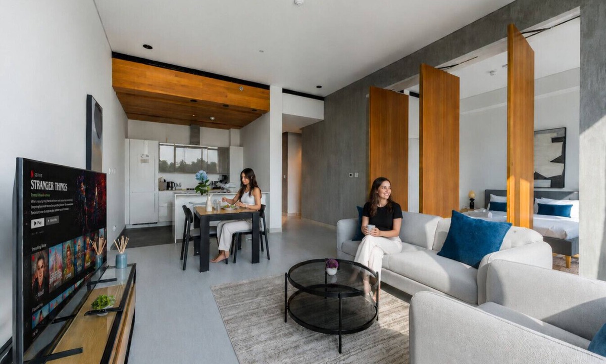 Dubai Apartment | HAVN - 1 Bedroom in KOA Canvas, with Nasab Dubai