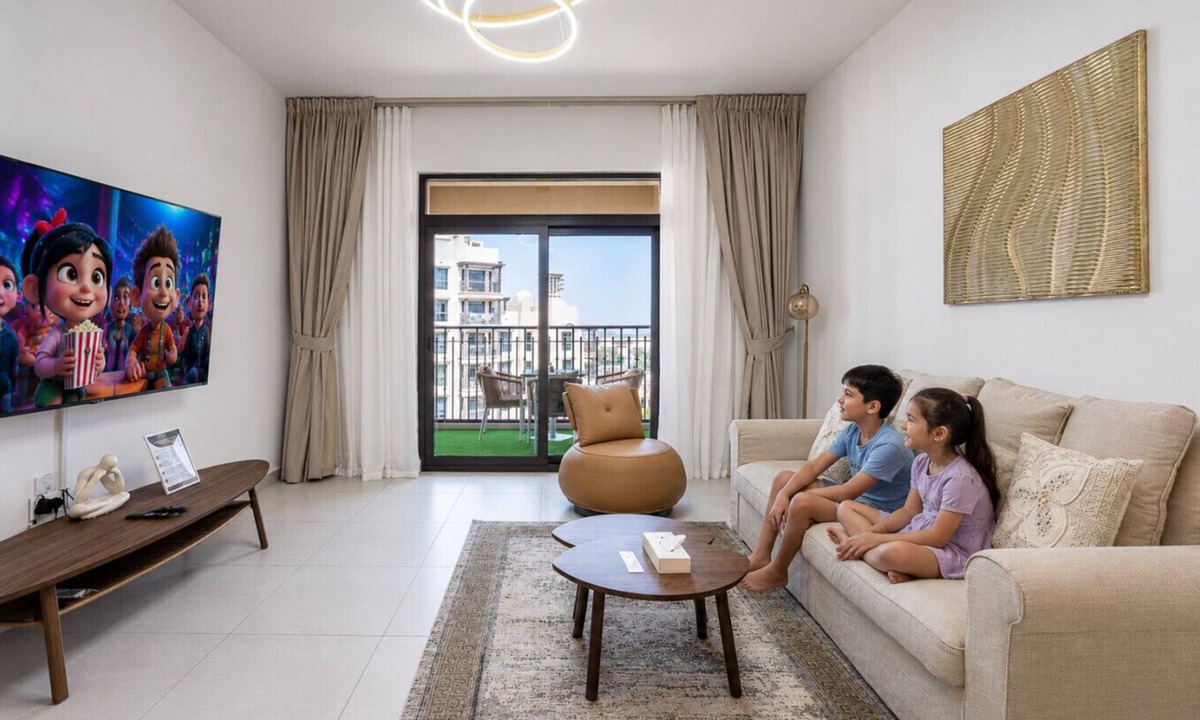 Umm Suqeim 3 Apartment | HAVN - 1Bed in Madinat Jumeirah, Burj Al Arab view