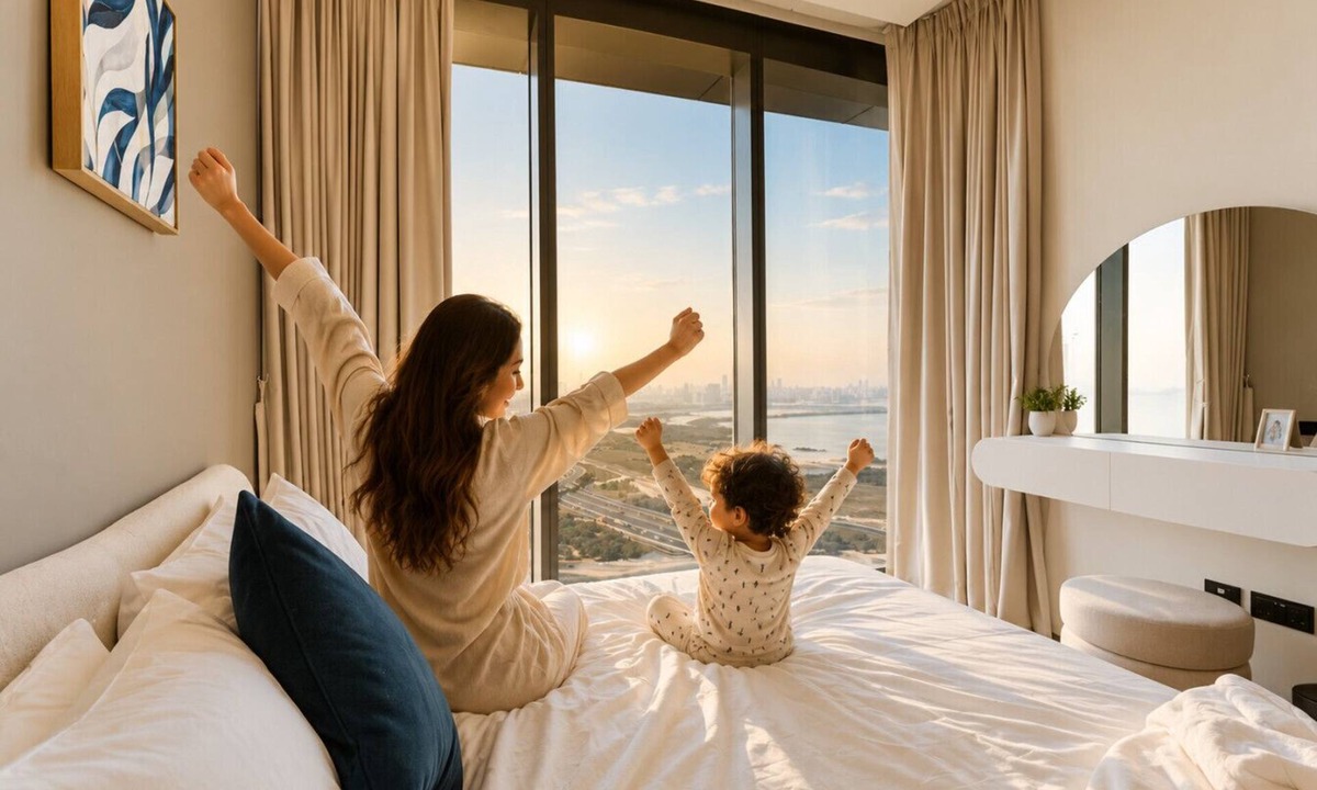 Nad Al Sheba Apartment | HAVN - 2 Bedroom at The Crest, Dubai Skyline Views