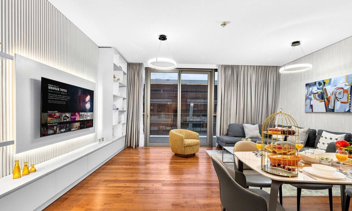 Al Wasl Apartment | Lush 2.5 BR in City Walk with Burj Khalifa View