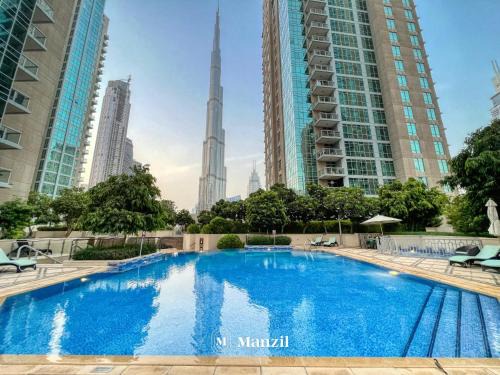 Downtown Dubai Villa | Manzil - Luxury 3BR Villa w/maid room, Full Burj & Fountain view