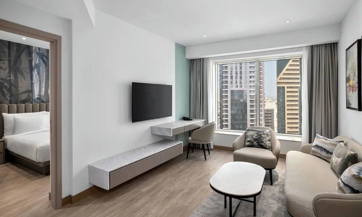 DIFC Hotel | Marriott Dubai | 1BR Suite | Apartment-Style Comfort Near DIFC