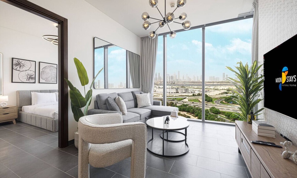 Nad Al Sheba Apartment | Moon Stays - 2BR Masterpiece - Sobha Hartland