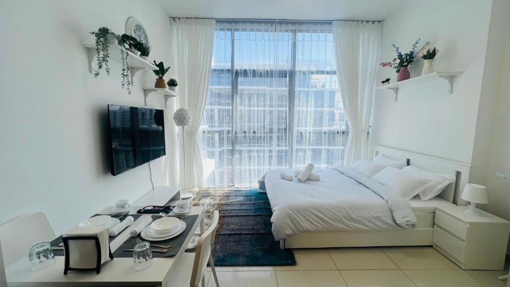 Dubai Apartment | Newly Furnished bright and cozy studio apartment - Damac Hills