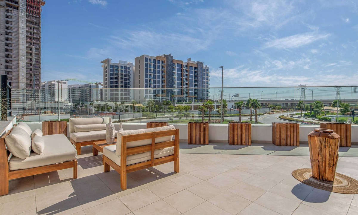 Nad Al Sheba Apartment | Opulent 2BR with Spacious Terrace in MBR City