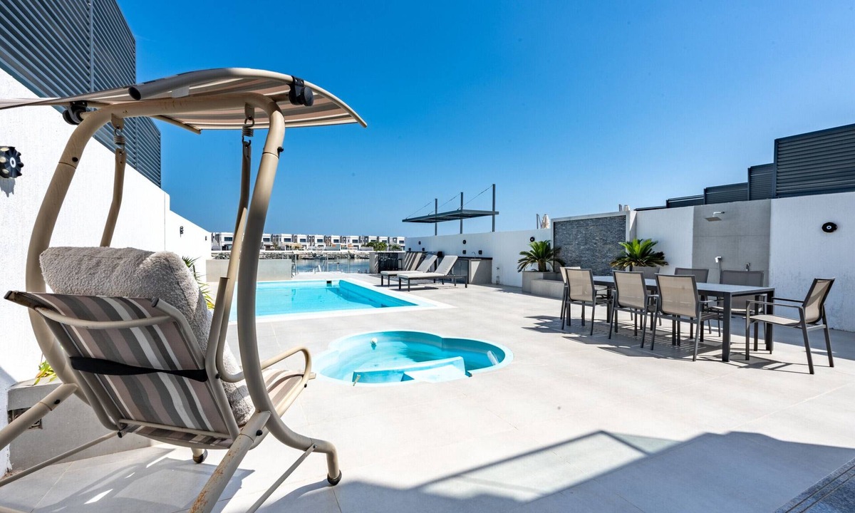 Sharm Villa | Pool and Sea Views 4BR with Assistant's Room Villa, Own Pool and BBQ Facility