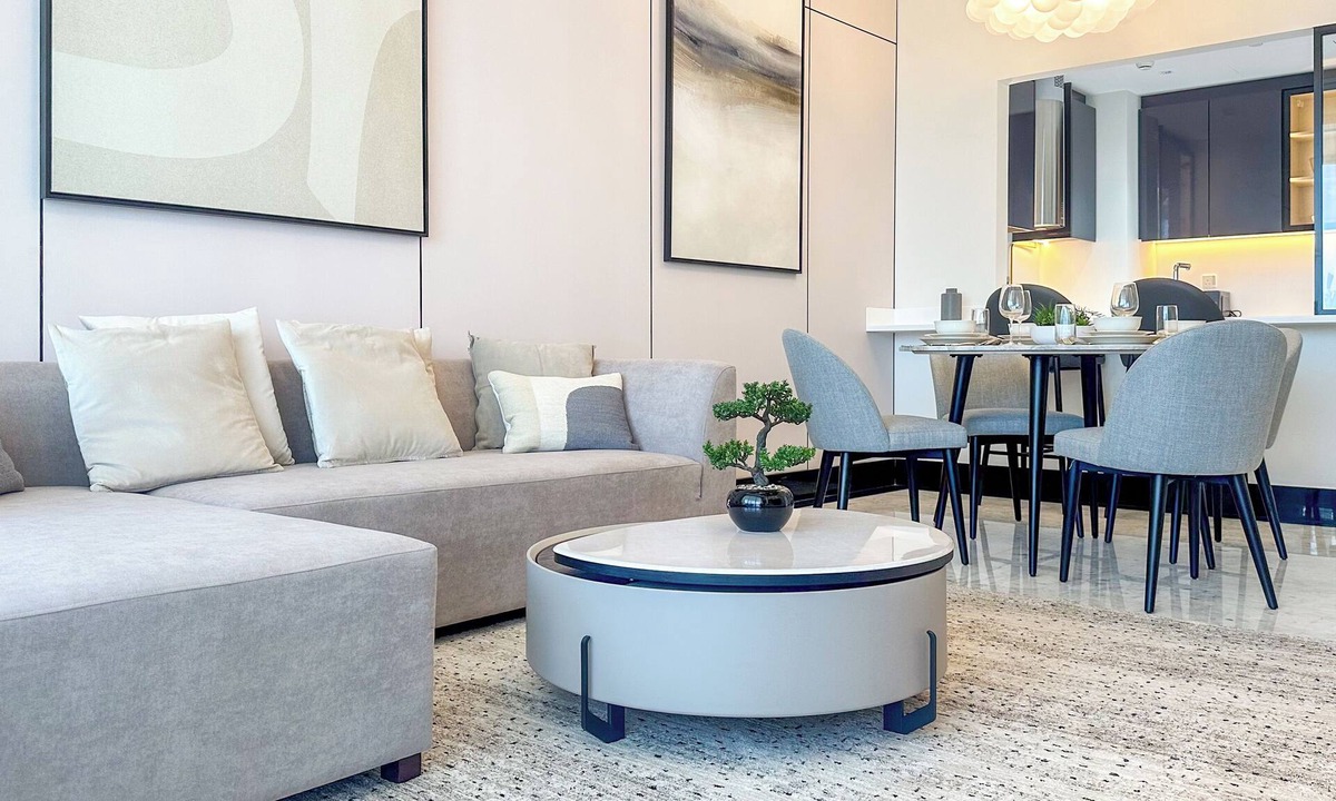 Downtown Dubai Apartment | Romantic 1BR with Hot Tub Balcony in Business Bay - 10AB08