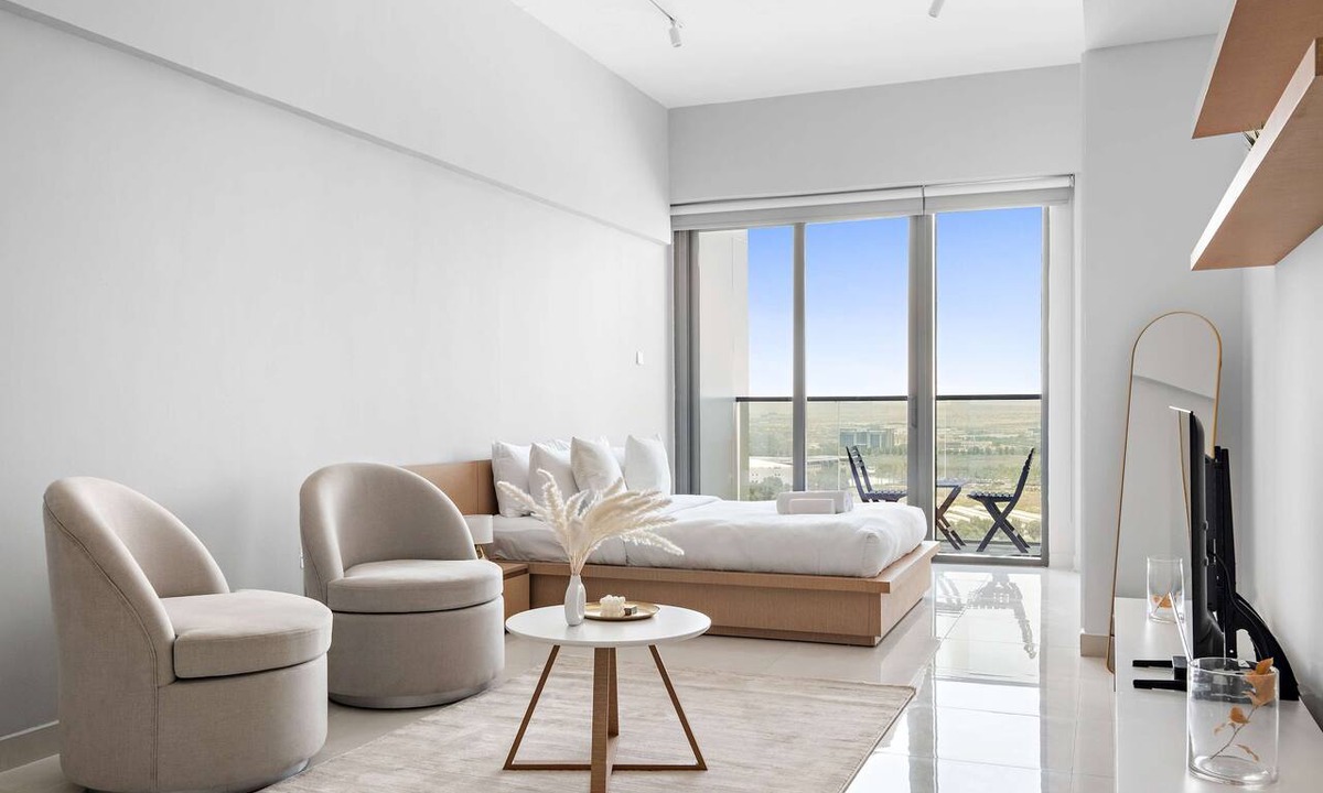 Dubai Apartment | Sandwell's Luxury Apartment - StayShort - Studio in Dubai Land that sleeps 2 close to Global Village