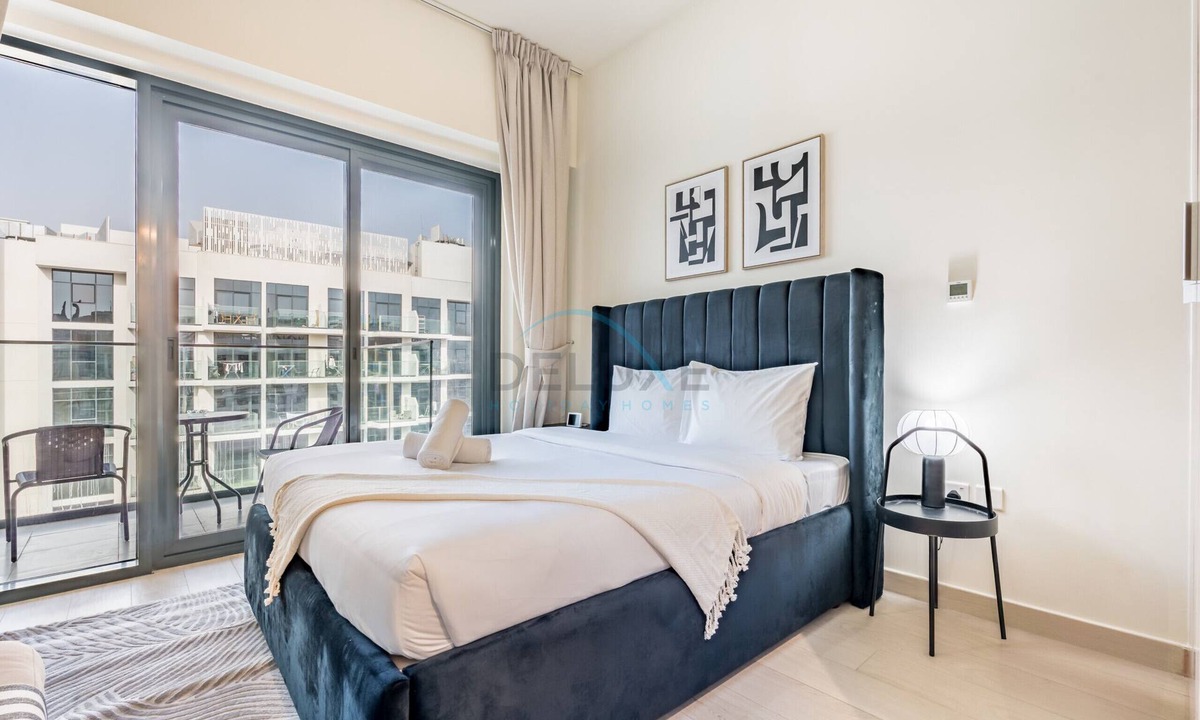 Nad Al Sheba Apartment | Studio Near Meydan Racecourse, Minutes to Downtown, Azizi Riviera 47 by Deluxe Holiday Homes