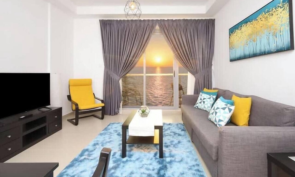 Ras Al Khaimah Apartment | Sunset Sea View Apt W Beach Access & Pool
