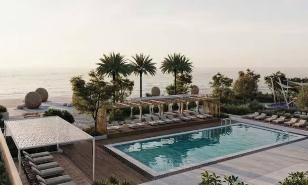 Beach & Coast Apartment | Ultra-Luxury 3Bed Beachfront Resort Apartment Private Beach Dubai Sharjah Border