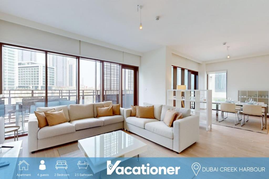 Dubai Apartment | Vacationer Holiday Homes I Exquisite 2 Bedroom I Pool Access l Creek Harbour
