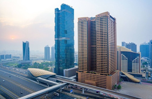 Barsha Heights Hotel | 1BR Sky Apt | Mercure BH | Metro Facing, Pool + Kids Club | 2 Units