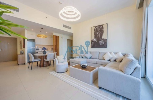Jadaf Apartment | Aspin 1BHK Waterfront View - Creek Horizon