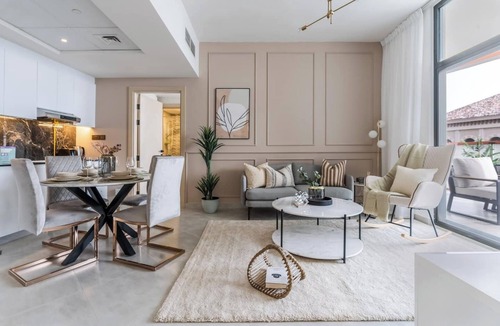 Jadaf Apartment | Binghatti Avenue - 2407