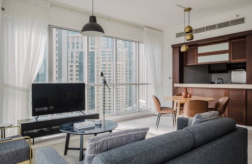 Downtown Dubai Apartment | Blueground | Burj Residence Phase I & II, pool, nr Burj Khalifa