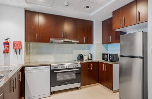 Jadaf Apartment | Blueground | Jaddaf Waterfront, pool, nr Dubai Creek