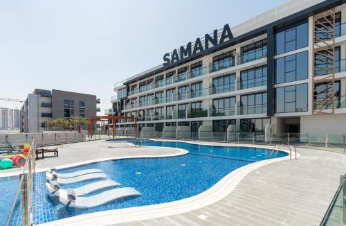 Dubai Apartment | Bright Resort Style Studio Amenities Samana GA by Vibel
