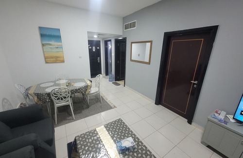 Rumailah Apartment | Charming 1-bedroom apartment with AC, WiFi in brilliant Ajman