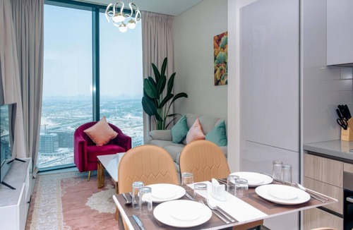 Nad Al Sheba Apartment | Classic Elegance - 1BR with balcony in Sobha Waves