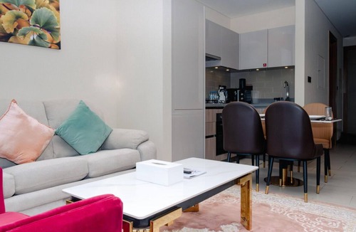 Nad Al Sheba Apartment | Classic Elegance - 1BR with balcony in Sobha Waves