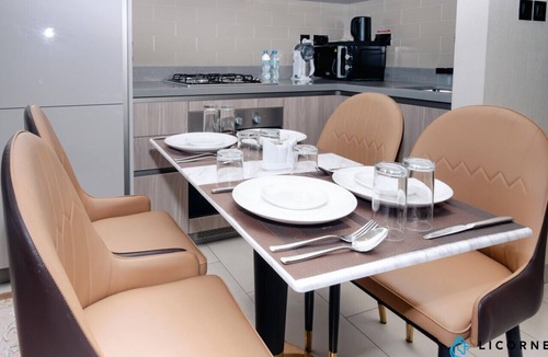 Nad Al Sheba Apartment | Classic Elegance - 1BR with balcony in Sobha Waves