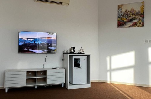 Khalifa City Apartment | Cozy 1-bedroom studio in fabulous Abu Dhabi with AC
