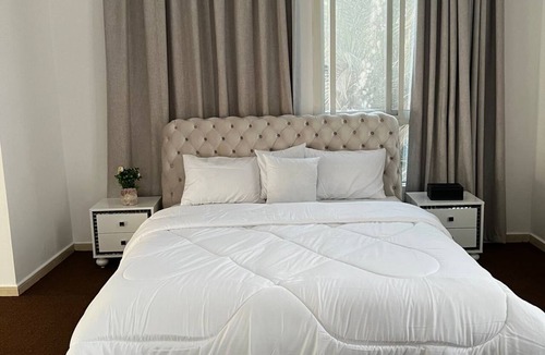 Khalifa City Apartment | Cozy 1-bedroom studio in fabulous Abu Dhabi with AC