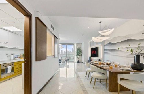 Dubai Festival City Apartment | Creek Habour View 2BR Marsa Plaza 2Private balcony