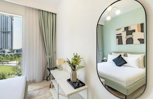Dubai Apartment | Daniels 1BR with Park View at Creek Horizon