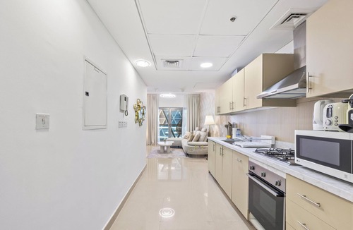 DIFC Apartment | DIFC 1BR, Gate Avenue walkway