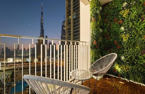 Za'abeel 2 Apartment | Downtown Dreams Burj Khalifa View with Dubai Mall, Pool & Free Parking