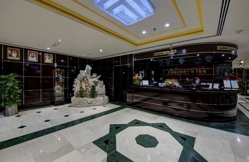 Al Muraqqabat Hotel | Enjoyable 1-bedroom hotel with AC in vibrant Dubai