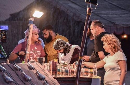 Al Muraqqabat RV Rental | Evening Desert Safari with Desert Camping with dinner and liver shows