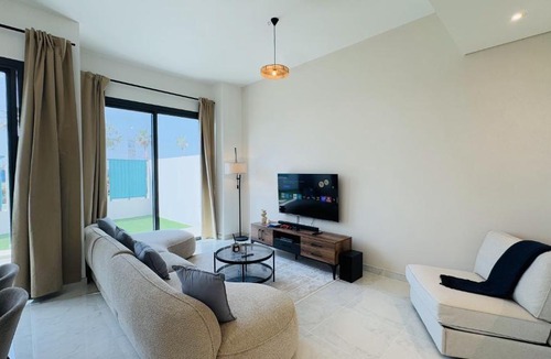 Mina Al Arab Villa | Family Heaven - Private Villa - Private Community Beach - Brand New - Playstation and Games - Close to the Casino being built