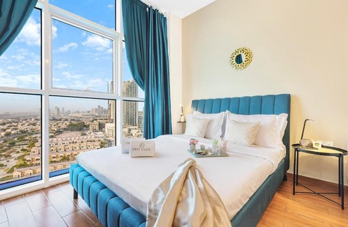 Jumeirah Village Triangle Apartment | FIRST CLASS Studio Cozy Vibes and Stylish Escape