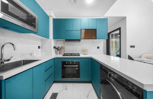 Al Barsha Apartment | Free housekeeping visits during your stay - StayShort - Stunning 2BR in Arjan that Sleeps 4